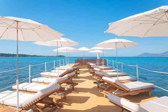 Luxueux 3 Pieces 80M2 - 2Ch - 2 Sdb - 1Mn Beach Croisette Cannes Exterior photo
