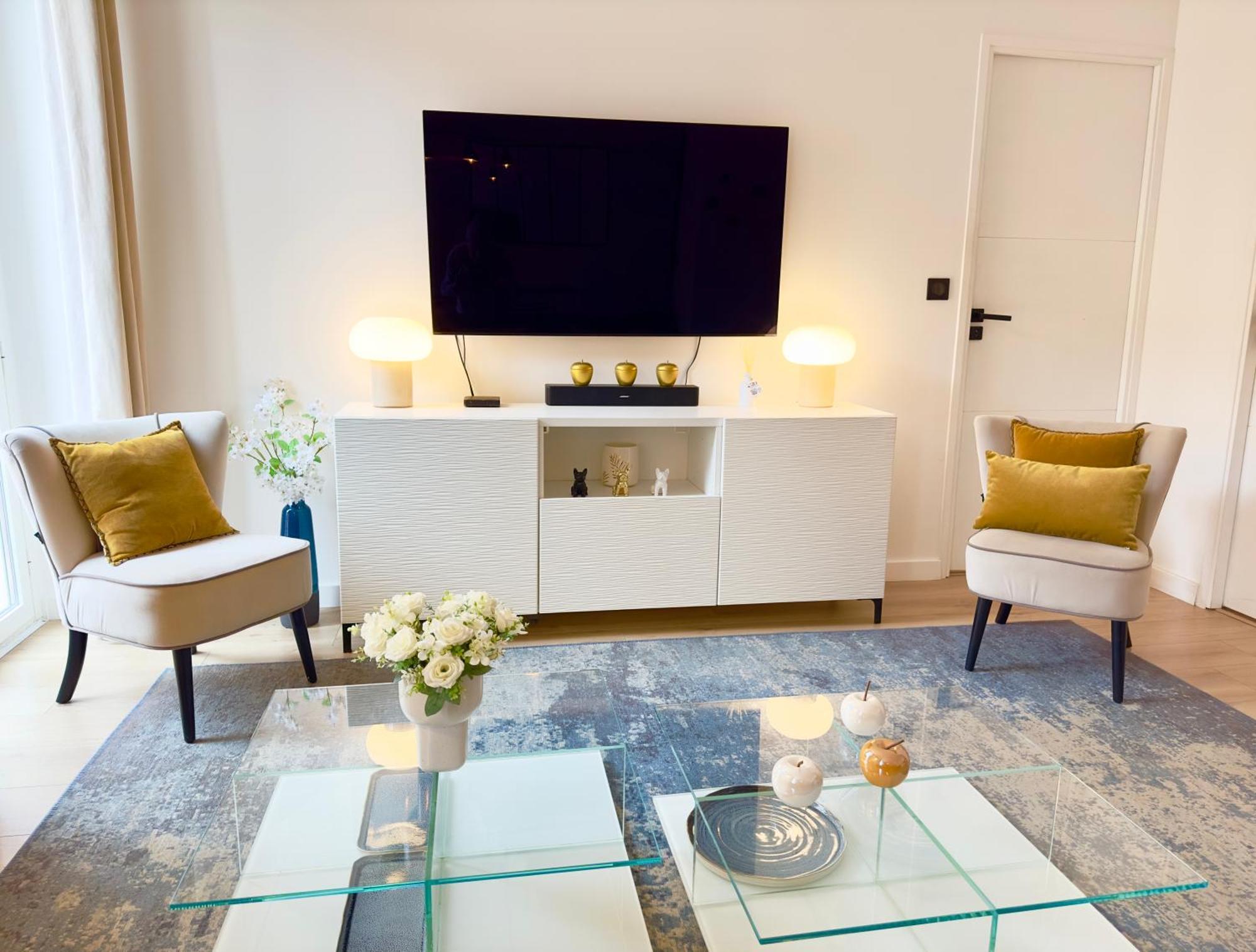 Luxueux 3 Pieces 80M2 - 2Ch - 2 Sdb - 1Mn Beach Croisette Cannes Exterior photo